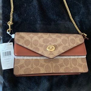 Brand New! Coach Crossbody Bag Tan